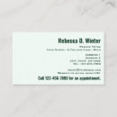Recherche de usage cartes visite Simple