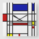 Recherche de mondrian horloges De stijl