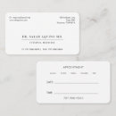 Recherche de interne cartes visite Minimaliste