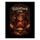 Recherche de amour gothique posters Crânes