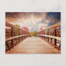 Recherche de pont en bois cartes postales Rustique