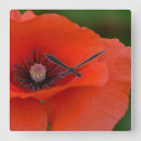 Recherche de poppy horloges Rouge