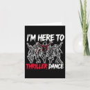 Recherche de thriller vœux cartes Danser