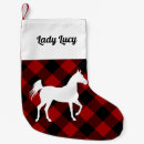 Recherche de cheval chaussette de noël Pour elle