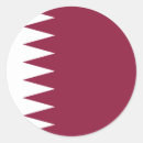 Recherche de le qatar autocollants Drapeau