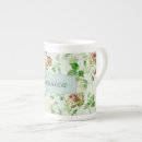 Recherche de motif floral tasses Personnalisation