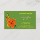 Recherche de fleur lys visitenkarten Beau