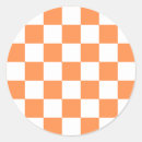Recherche de damier vert autocollants Classique