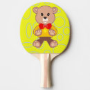 Recherche de peluche raquettes ping pong Ours en peluche