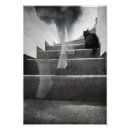 Recherche de chat gothique posters Noir et blanc
