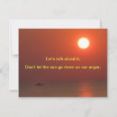 Recherche de horizon vœux cartes Coucher de soleil