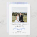 Zoek naar classic save the dates Stoffig blauw