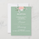 Recherche de mint mariage invitations Bleu
