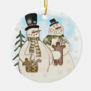 Recherche de bonhomme neige heureux ornements Xmas