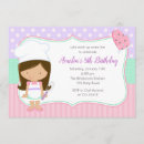 Recherche de cuisson du pour des enfants invitations Girl