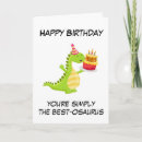 Recherche de humour dinosaure vœux cartes Mignon
