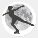 Recherche de patineur artistique autocollants Sports d'hiver