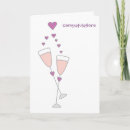 Recherche de verres de champagne vœux cartes Simple