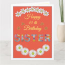 Recherche de soeur anniversaire cartes Simple