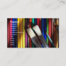 Recherche de crayons colorés cartes visite Affaires