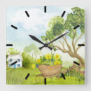 Recherche de calme horloges Peinture