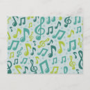 Recherche de musicale cartes postales Musique
