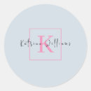 Recherche de logo rose autocollants Monogramme