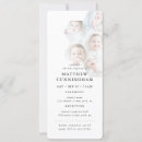 Recherche de verticales 10x23 baptême invitations Religieux