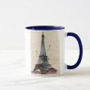 Recherche de vintage de paris tasses Aquarelle
