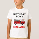 Recherche de de sapeurs pompiers enfant tshirts Rouge