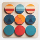 Zoek naar vintage patroon stickers Geometrisch