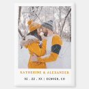 Recherche de save the date mariage magnets Minimaliste