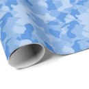 Recherche de camo bleu papier cadeau Motif