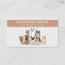 Recherche de pet sitter cartes visite Vétérinaire