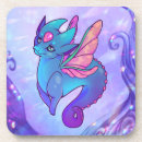 Recherche de dragon bleu dessous de verres Violet