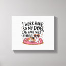 Recherche de travail impressions sur toile Amoureux des chiens