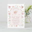 Recherche de fée rose invitations Baby girl