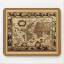 Recherche de carte du monde tapis souris Pays