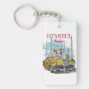 Recherche de istanbul porteclés Aquarelle