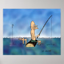 Zoek naar cartoon vissen posters Grappig