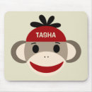 Recherche de chaussette tapis souris Singe