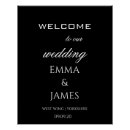 Recherche de mariage posters Noir et blanc
