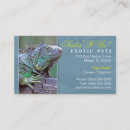 Recherche de animaux exotiques cartes visite Magasin