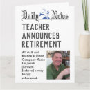 Recherche de retraite professeur vœux cartes Enseignant prenant sa retraite