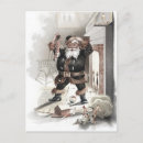 Recherche de cheminée noël cartes postales Victorien