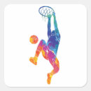 Recherche de basketball autocollants Athlète
