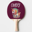 Recherche de soyez une licorne raquettes ping pong Filles