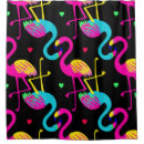 Recherche de tropical rideaux douche Flamingo