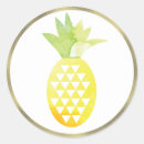 Recherche de ananas tropical autocollants Moderne