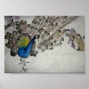 Recherche de peinture de paon posters Aquarelle